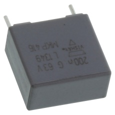 【BFC241642004】CAPACITOR POLYPROPYLENE PP FILM 0.2UF 63V 2% RADIAL