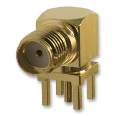 【901-143-6RFX】RF/COAXIAL SMA JACK R/A 50 OHM SOLDER