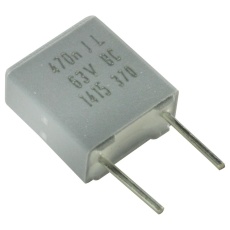【BFC237012474】CAPACITOR POLYESTER FILM 0.47UF 63V 5% RADIAL