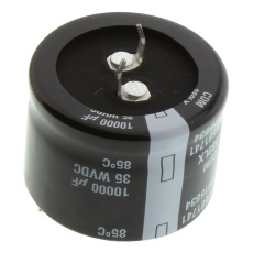 【380LX103M035A012】ALUMINUM ELECTROLYTIC CAPACITOR 10000UF 35V 20% SNAP-IN