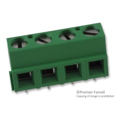 【282837-4】TERMINAL BLOCK PCB 4 POSITION 30-16AWG