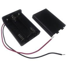 【2484】BATTERY BOX 150MM LEAD 3 AAA
