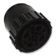 【207485-1】CIRCULAR CONNECTOR PLUG SIZE 23 16 POSITION FREE HANGING