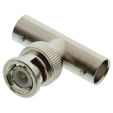 【31-208-RFX】ADAPTOR BNC PLUG BNC JACK JACK 50OHM