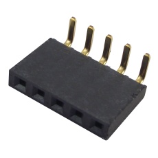 【SSW-105-02-G-S-RA】RECEPTACLE 2.54MM R/A SINGLE 5WAY