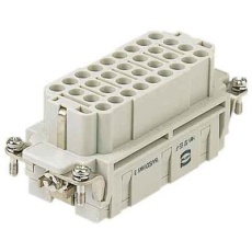 【09320323101】RECTANGULAR HAN INSERT SOCKET 32WAY CRIMP