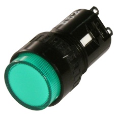 【AP6M122-G】PANEL MOUNT INDICATOR LED 16MM GREEN 24V