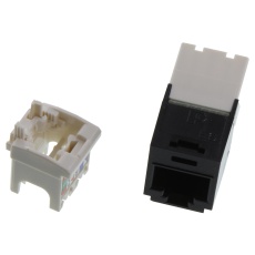 【CJ688TGBL】CAT6 RJ45 MODULAR JACK 8 POSITION 1 PORT