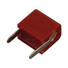 【105-1102-001】TEST JACK HORIZONTAL 5A RED