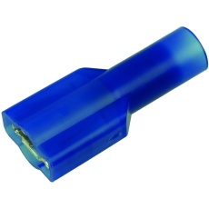 【MNU14-250DFIK】TERMINAL FEMALE DISCONNECT 0.25IN BLUE