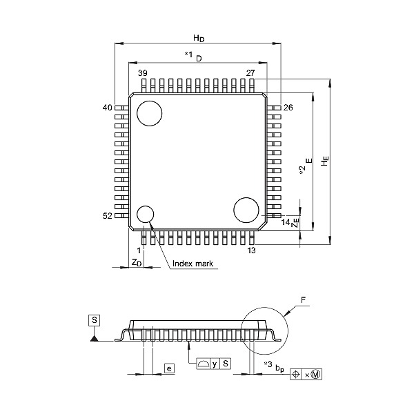 【R5F100JDAFA#V0】【在庫処分セール】マイコンIC RL78/G13 16BIT 48KB FLASH 52LQFP
