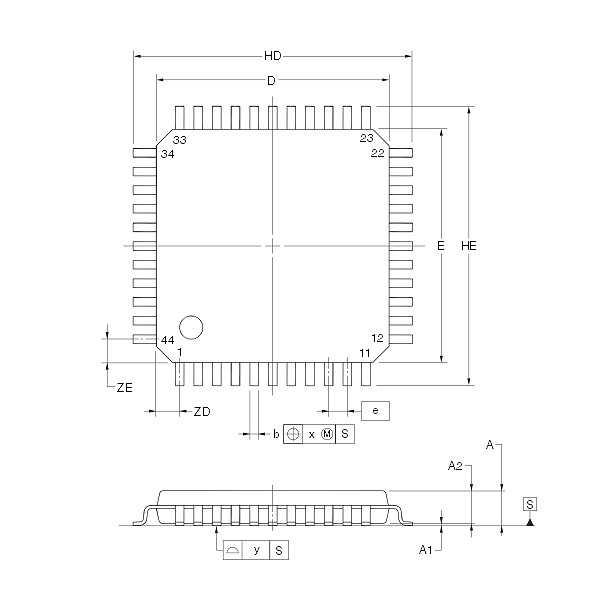 【R5F104FAAFP#V0】【在庫処分セール】マイコンIC RL78/G14 16BIT 16KB FLASH 44LQFP