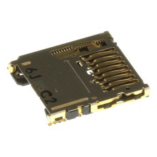 【DM3BT-DSF-PEJS】CONNECTOR MICRO SD PUSH PUSH SMT R/A