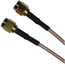 【135101-03-12.00】COAXIAL CABLE ASSEMBLY RG-316 12IN BLACK