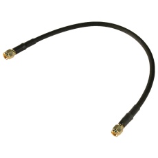 【135101-04-12.00】COAXIAL CABLE ASSEMBLY RG-58 12IN BLACK