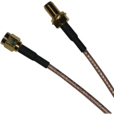 【135110-01-12.00】COAXIAL CABLE ASSEMBLY RG-316 12IN BLACK