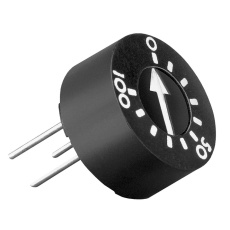 【93PR5KLF】TRIMMER POTENTIOMETER 5KOHM 1TURN THROUGH HOLE