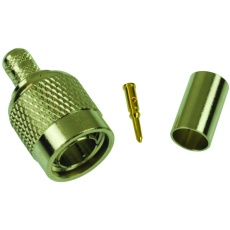【122111】RF/COAXIAL TNC PLUG STRAIGHT 75 OHM CRIMP
