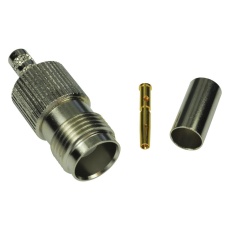 【122373】RF/COAXIAL TNC JACK STRAIGHT 50 OHM CRIMP