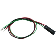 【PM5R3-BCW12.0】INDICATOR LED PANEL MOUNT 5MM RED/GREEN