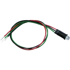 【PM53-BCW12.0】INDICATOR LED PANEL MOUNT 5MM RED/GREEN