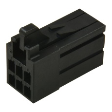 【1-1318119-3.】CONNECTOR HOUSING RECEPTACLE 6 POSITION 2.5MM