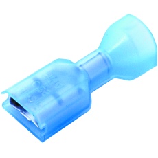 【3-520140-2】TERMINAL FEMALE DISCONNECT 6.35MM BLUE