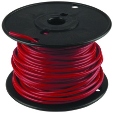 【C2105A.12.03】HOOK UP WIRE 100FT 14AWG TIN-COPPER RED