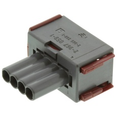 【2-967059-1】HOUSING RECEPTACLE 1 ROW 4WAY PBT-GF