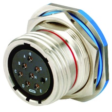 【D38999/24WC35SN】CIRCULAR CONNECTOR JAM NUT RECEPTACLE SIZE C35 22 POSITION
