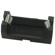 【1017】BATTERY HOLDER 1/2AA CELL THROUGH HOLE