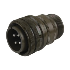 【97-3106A-18-10P】CIRCULAR CONNECTOR PLUG SIZE 18 4 POSITION CABLE
