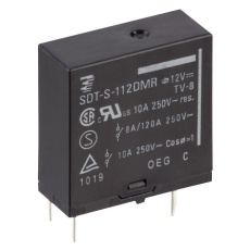 【SDT-S-112DMR,000】RELAY SPST-NO 250VAC 30VDC 10A