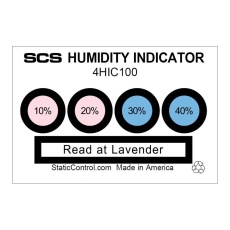 【4HIC100】HUMIDITY INDICATOR CARD 4-SPOT PK100