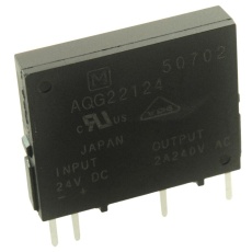 【AQG22124】SOLID STATE RELAY 2A 24VDC