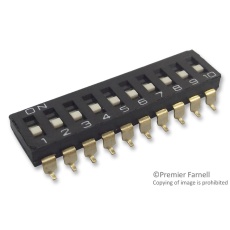 【A6S4104H】SWITCH DIP RAISED ACTUATOR 4 WAY