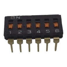 【A6T6101】SWITCH DIP 6 WAY UNSEALED