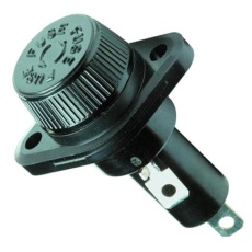 【BK/HPF-RR】FUSE HOLDER  10.3 X 33.3MM  PANEL MOUNT