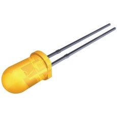 【SSL-LX5093YD】LED YELLOW T-1 3/4 (5MM) 30MCD 585NM