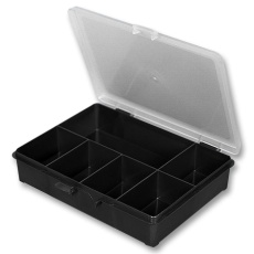 【108041】BOX 6 WITH 6 COMPARTMENTS OPAQUE