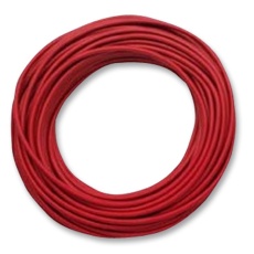 【6733-2】TEST LEAD WIRE 50FT 18AWG COPPER RED