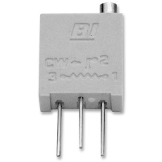 【67WR500LF】TRIMMER POTENTIOMETER 500OHM 20TURN