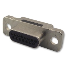 【380-015-113L001】MICRO-D PLUG STRAIGHT THT 15WAY