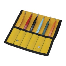 【18480EZ】SET TWEEZERS E-Z PIK WITH POUCH