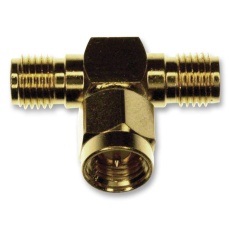 【132217】SMA TEE ADAPTER 1XJACK-1 X PLUG / JACK