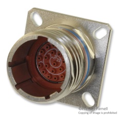 【D38999/20FC35PN】CIRCULAR CONNECTOR RECEPTACLE 22 POSITION PANEL