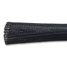 【G13011/4 BK008】SLEEVING BRAID BLK 31.75MM 7.62M