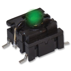 【5GSH93522】SWITCH SMD IP67 3.5N GREEN LED