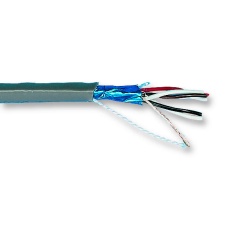【5471C SL001】CABLE 24AWG 1 PAIR SLATE 304.8M