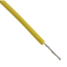 【3251 YL005】WIRE YEL 22AWG 7/30AWG 30.5M